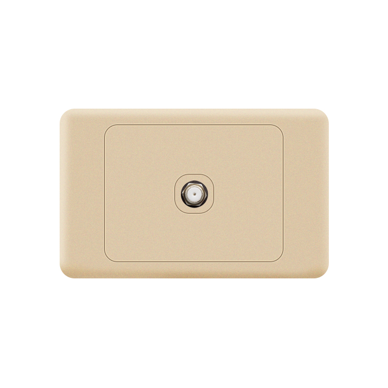 Australia Type-AS Satellite Socket-Gold